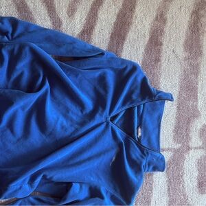 Eddie Bauer Rich Blue Fleece Jacket